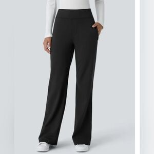 HALARA Flex™™ DayStretch Mid Rise Side Zipper Pocket Work Flare Pants